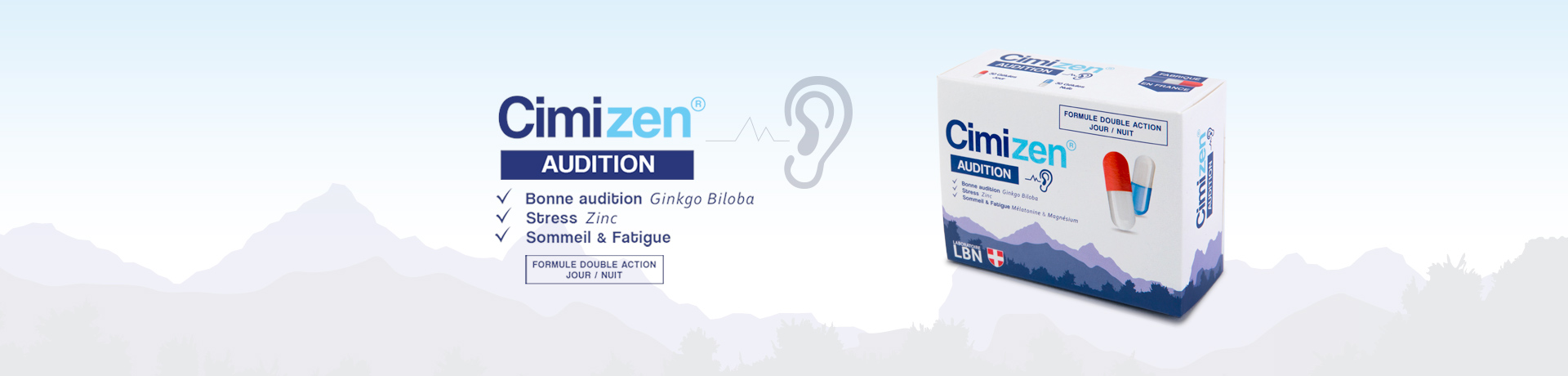 CimiZen, traitement des acouphènes de jour comme de nuit